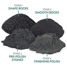 Load image into Gallery viewer, NATIONAL GEOGRAPHIC Rock Tumbler Grit - Rock Polishing Grit Media, Polish Up to 20 lbs. of Rocks, Works with any Rock Tumbler, Rock Polisher, Stone Polisher