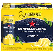 Load image into Gallery viewer, Sanpellegrino Italian Sparkling Drink Limonata, Sparkling Lemon Beverage, 6 Pack of 11.15 Fl Oz Cans