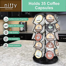 Load image into Gallery viewer, Nifty Solutions Nifty Carousel Coffee pod Holders, me & large, Black