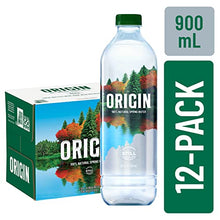 Load image into Gallery viewer, ORIGIN, 100% Natural Spring Water, 900 mL, Recycled Plastic Bottle, 12 Pack