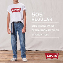 Load image into Gallery viewer, Levi's Boys' 505 Regular Fit Jeans, Husky Dirt Road, 10