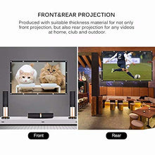 Load image into Gallery viewer, Projector Screen 120 inch, P-JING Projection Movies Screen 16:9 HD Foldable Anti-Crease Portable for Home Theater Outdoor Indoor Support Double Sided