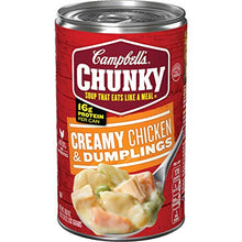 Load image into Gallery viewer, Campbell's Chunky Soup, Creamy Chicken & Dumplings, 18.8 oz
