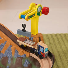 Load image into Gallery viewer, KidKraft Bucket Top Construction Train Set, 61-Piece
