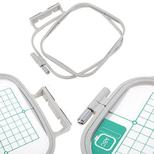 Load image into Gallery viewer, 4 Pcs Premium Embroidery Hoops for Brother PE800 SE1900 PE770 780D PE700 PC6500 Brother Innovis 1250 700 Babylock Embroidery Machine Hoop