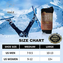 Load image into Gallery viewer, AWLE Thermal Socks Men, Heavy Thermal Thick Heat Trapping Insulated Heated Boot Thermal Fur Socks Comfortable Warm Outdoor Socks for Skiing Extreme Cold Weather Gift 1 Pair