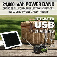 Load image into Gallery viewer, Greenworks 48V 20" Brushless Cordless Push Lawn Mower, (2) 4.0Ah USB Batteries (USB Hub) and Dual Port Rapid Charger Included (2 x 24V)