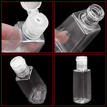 Load image into Gallery viewer, BIGNC 30 Pack Portable Travel Bottle, Empty Clear Travel Refillable Flip-Top Bottles for Travel Outdoor Camping Business, 1Ounce