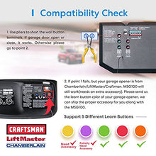 Load image into Gallery viewer, meross Smart Garage Door Opener Remote, Compatible with Apple HomeKit, Amazon Alexa, Google Assistant, SmartThings, Multiple Notification Modes, No Hub Needed
