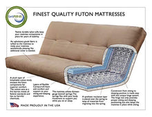 Load image into Gallery viewer, Kodiak Furniture Phoenix Futon, Full, Suede Black