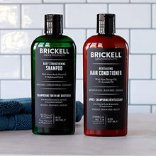 Load image into Gallery viewer, Brickell Men’s Daily Revitalizing Hair Care Routine, Shampoo and Conditioner Set For Men, Mint and Tea Tree Oil Shampoo, Strength and Volume Enhancing Conditioner, Natural and Organic