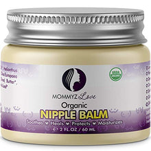 Load image into Gallery viewer, Best Nipple Cream for Breastfeeding Relief (2 oz) - Provides Immediate Relief To Sore, Dry And Cracked Nipples Even After A Single Use - PEDIATRICIAN TESTED - USDA Certified Organic (1 Jar)