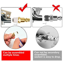 Load image into Gallery viewer, Air Compressor Accessory Kit astarye 1/4" NPT Air Compressor Connect Coupler/Blow Gun/Tire Gauge/Storage Case/18 pieces