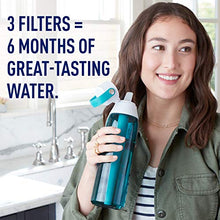 Load image into Gallery viewer, Brita Water Bottle Filter, Premium Water Bottle Replacement Filters, BPA Free, 3 Count