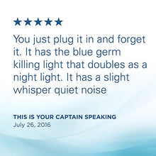 Load image into Gallery viewer, Germ Guardian GG1100W 7” Pluggable Small Air Purifier, Small Room Wall Air Sanitizer, Freshens Air, UV-C Light Kills Germs, Reduces Odors from Pets, Cooking, Mold, GermGuardian, 1-Yr Wty (White)