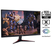 Load image into Gallery viewer, Acer Nitro VG220Q bmiix 21.5" Full HD (1920 x 1080) Zero Frame IPS Gaming Monitor with AMD Radeon FREESYNC Technology - 1ms VRB | 75Hz Refresh (2 x HDMI Ports & 1 x VGA),Black