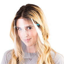 Load image into Gallery viewer, ArtToFrames Protective Face Shield 3 Pack, Made in The USA, Fully Transparent Face and Eye Protection from Droplets and Saliva with Reusable Glasses and Replaceable Shield, Anti-Fog