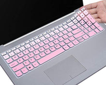 Load image into Gallery viewer, Keyboard Cover for Lenovo ideapad 3 15.6/Lenovo IdeaPad 320 330 330s 340s 520 720s 130 S145 L340 S340 15.6 inch/2019 Lenovo IdeaPad 15.6/Lenovo IdeaPad 320 330 17.3 inch Skin, Gradual Pink