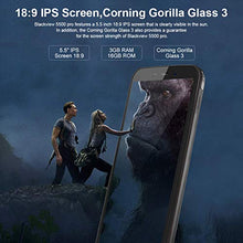 Load image into Gallery viewer, Blackview BV5500 pro- Rugged Cell Phone Unlocked 4G LTE (AT&T/T-Mobile), 5.5 inch FHD+, 4400mAh Battery, 3GB RAM+16GB Memory, Android 9 Rugged Phone, IP68 Waterproof Outdoor Smartphone, Dual SIM/NFC