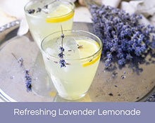 Load image into Gallery viewer, Organic Lavender Flowers - Kate Naturals. Premium Grade. Dried. Perfect for Tea, Lemonade, Baking, Baths. Fresh Fragrance. Large Resealable Bag. Gluten-Free, Non-GMO. (4 oz (Starter Size))