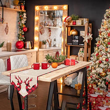 Load image into Gallery viewer, Christmas Table Runner,Christmas Decorations Indoor Farmhouse Table Runner Christmas Table Decor Outdoor Merry And Christmas Decorations Banner
