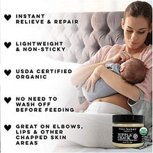 Load image into Gallery viewer, Nipple Crack Nipple Balm 1.8oz, Organic Lanolin Free Breastfeeding Nipple Cream for Nursing Mothers, All Natural, No Need to Wash Off, Safe for Baby and Mama…