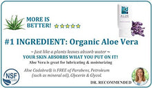 Load image into Gallery viewer, Aloe Cadabra Natural Personal Lubricant and Organic Vaginal Moisturizer for Men, Women & Couples - French Lavender Essential Oil, 2.5 Ounce (Pack of 2)