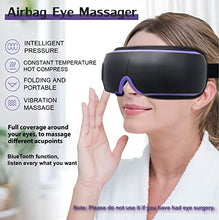 Load image into Gallery viewer, OSITO Eye Massager with Heat FSA/HSA Eligible Eyes Massager Mask with Compression Rechargeable Eye Massager for Dark Circles Eye Dry Eye Strain Eye Bags and Improve Sleep, Ideal Gift for Women/Men