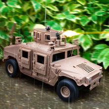 Load image into Gallery viewer, Sunny Days Entertainment M1114 Up-Armored Humvee – Vehicle Playset with Action Figure and Realistic Accessories | 9 Piece Military Toy Set for Kids – Elite Force