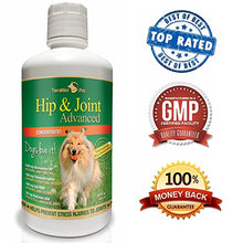 Load image into Gallery viewer, Concentrated Liquid Glucosamine for Dogs ? Advanced Hip and Joint Supplement with Chondroitin, MSM, Hyaluronic Acid and More ? Safe & Natural Arthritis Pain Relief for Dogs ? 32 oz Bottle ? Made in USA! ?!