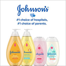 Load image into Gallery viewer, Johnson's CottonTouch Newborn Baby Face and Body Lotion, Hypoallergenic Moisturization for Baby's Skin, Made with Real Cotton, Paraben-Free, Sulfate-Free, Dye-Free, 27.1 fl. oz