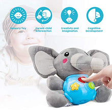 Load image into Gallery viewer, Toy Life Plush Elephant Baby Toys - Newborn Baby Musical Toys for Baby 0 to 36 Months & Soft Dinosaur Pull Back Cars for Toddlers 1-3 Baby Car Toy Soft Pull Back Vehicles Dinosaur Toys for Tod