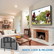 Load image into Gallery viewer, PERLESMITH Fixed TV Wall Mount Bracket Low Profile for 32-82 inch LED, LCD,and OLED Flat Screen TVs - Fits 16”- 24” Wood Studs, Fix TV Mount with VESA 600 x 400mm Holds up to132lbs
