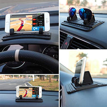 Load image into Gallery viewer, Cell Phone Holder for Car, AONKEY Dashboard Car Pad Mat Vehicle GPS Mount Universal Fit All Smartphones, Compatible iPhone Xs/XS Max XR X 6S 7/8 Plus, Galaxy Note 9/8 S8/S9/S10 Plus J7 J3, Pixel 3 XL