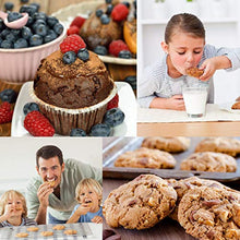 Load image into Gallery viewer, Fayomir Cookie Scoop Set - Small/1 Tablespoon, Medium/2 Tablespoon, Large/3 Tablespoon - Ice Cream Scoop Set, 18/8 Stainless Steel Dough Scoop Cupcake Scoop Melon Baller