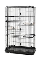 Load image into Gallery viewer, Prevue Pet Products Premium Cat Home With 4 Levels, Black