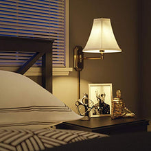 Load image into Gallery viewer, Kenroy Home 30130PB Nathaniel Wall Swing Arms, Medium, Polished Brass