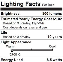Load image into Gallery viewer, SYLVANIA General Lighting 74765 A19 Efficient 8.5W Soft White 2700K 60W Equivalent A29 LED Light Bulb (24 Pack), 24 Count