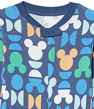 Load image into Gallery viewer, Amazon Essentials Baby Disney Star Wars Marvel Snug-Fit Cotton Footed Pajamas, 2-Pack Mickey Oh Boy, 3T