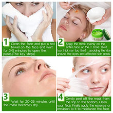 Load image into Gallery viewer, Aloe Vera Peel Off Blackhead Remover Mask - Peel Off Face Masks Whitehead Removal, Aloe Vera Extract Facial Mask, Oil Control Cleaning Face - Facial Moisturizing, Moisture Skin