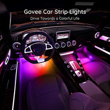 Load image into Gallery viewer, Govee Interior Car Lights with Smart App Control, RGBIC Car Lights with Music Sync Mode, DIY Mode and Multiple Scene Options, 2 Lines Design Car LED Lights for Cars, Trucks, SUVs