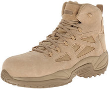 Load image into Gallery viewer, Reebok Work Men's Rapid Response RB8694 Safety Boot,Tan,10 M US