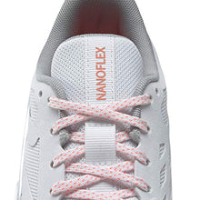 Load image into Gallery viewer, Reebok Women's Nanoflex TR Cross Trainer, White/Pure Grey/Orange Flare, 10
