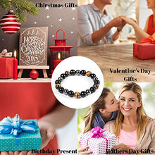 Load image into Gallery viewer, Triple Protection Bracelet - For Protection - Bring Luck And Prosperity - Hematite - Black Obsidian - Tiger Eye - Stone Bracelets