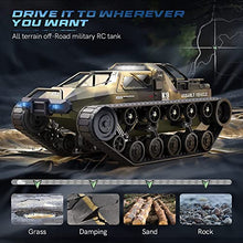 Load image into Gallery viewer, Ruko RC Tank, 1:12 Scale All Terrain Remote Control Cars for Adults, High Speed Spraying RC Trucks with 2 Batteries, 45 Mins Play, 360ยฐRotating Drifting, Gifts for Boys and Girls