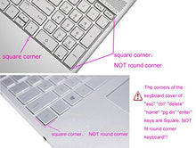 Load image into Gallery viewer, Keyboard Skin for 17.3" HP Envy 17m-ae111dx 17-bs, 15.6" HP Pavilion X360 15-br075nr, HP Envy X360 15m-bp012dx bp011dx/bp111dx/bp112dx 15m-bq121dx, HP 15-CB 15-CC 15-CD 15-CH 15-BW 15-BS Series Silver