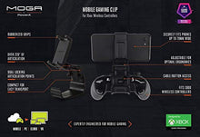 Load image into Gallery viewer, PowerA MOGA Mobile Gaming Clip for Xbox Wireless Controllers