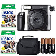 Load image into Gallery viewer, Fujifilm INSTAX 300 Photo Instant Camera With Fujifilm Instax Wide Instant Film Twin Pack Instant Film (40 Shots) + Camera Case With Photo4less Microfiber Cleaning Cloth- Accessory Bundle