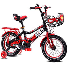 Load image into Gallery viewer, HLH-Fitness Equipment Durable Children's Bicycle Kids Boys Gilrs Bike with Stablizers 12inch Age 3-5Y Non-Slip (Color : Red)