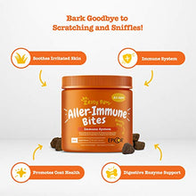 Load image into Gallery viewer, Zesty Paws Allergy Immune Supplement for Dogs Lamb- with Omega 3 Wild Alaskan Salmon Fish Oil & EpiCor + Digestive Prebiotics & Probiotics - Anti Itch & Skin Hot Spots + Seasonal Allergies - 90 Chews